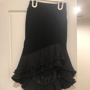 High low skirt